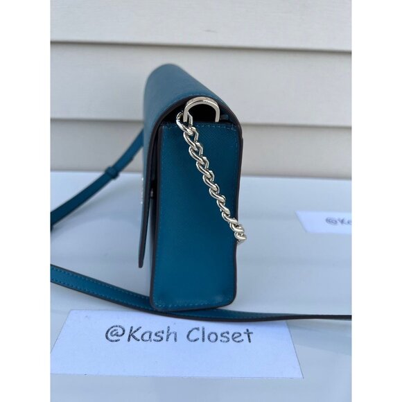 Kate Spade crossbody carson purse convertible shoulder bag dark peaco - Picture 7 of 9